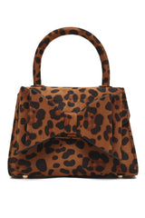 Bow Detail Leopard Bag-Leopard
