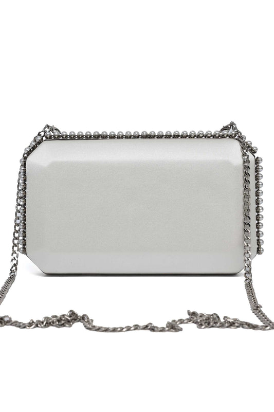 HARMONY CLUTCH-IVORY