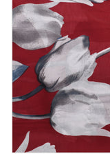 FORMAL MATCHING DRAPE-MAROON