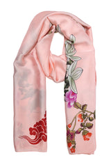 DEW PETAL STOLE-PINK