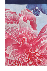 LOTUS BREEZE DRAPE-BLUE