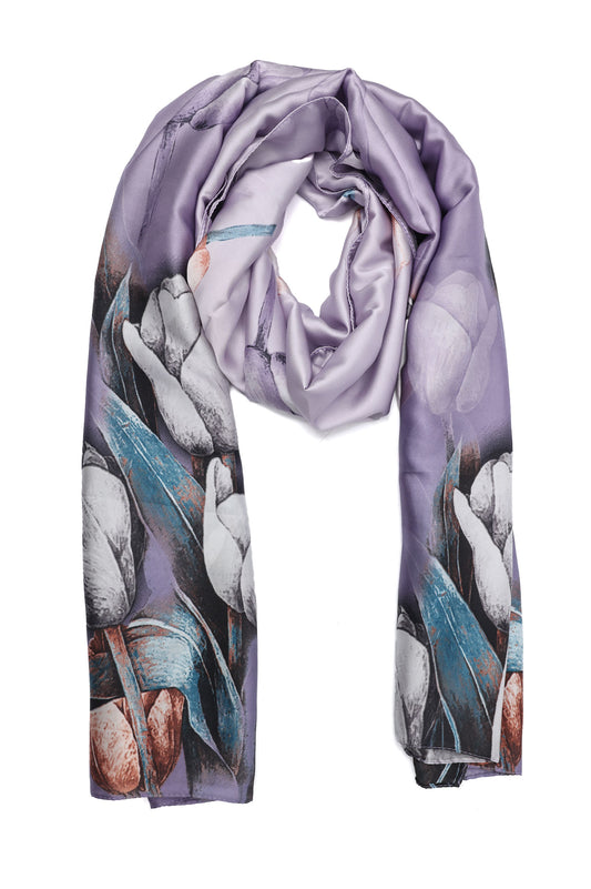 ROSE SHADOW STOLE-PURPLE