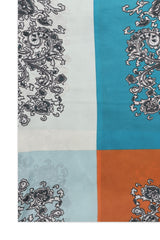 HERITAGE MOTIF STOLE-WHITE