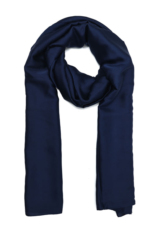 ELEGANT PLAIN WRAP-NAVY