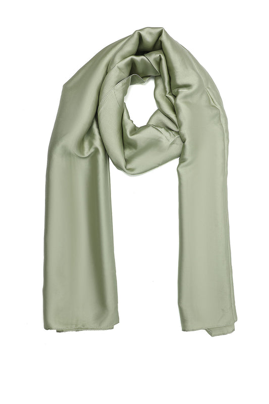 ELEGANT PLAIN WRAP-OLIVE