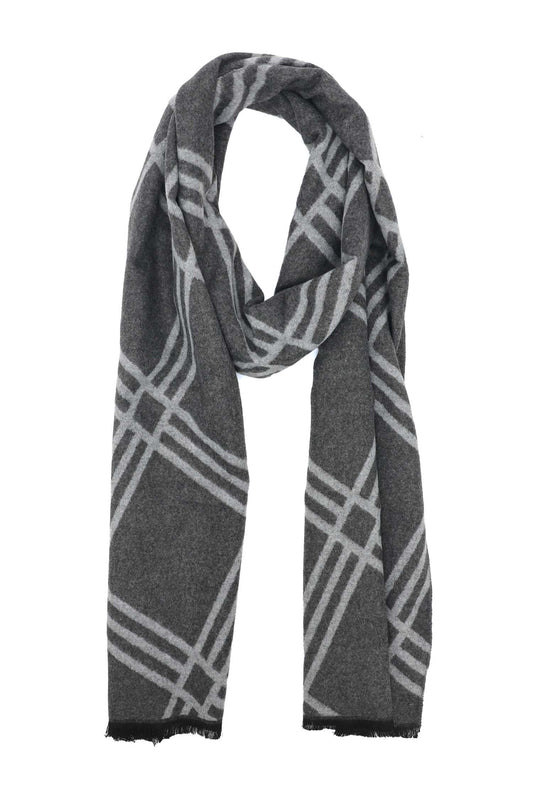 BOLD LEGACY SCARF-GREY