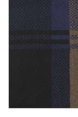 DEEP HERITAGE SCARF-NAVY