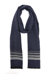 SIGNATURE MUSE SCARF-NAVY