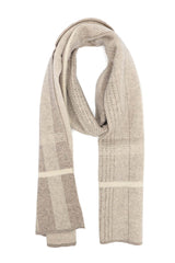 CHUNKY CHECK WARM-BEIGE