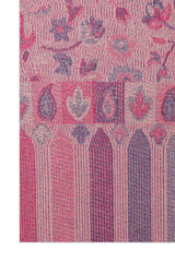 ROYAL FLORAL SCARF-PINK