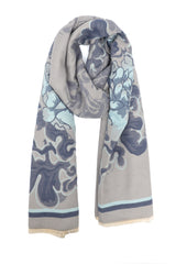 TIMELESS CHARM SCARF-GREY