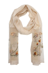 DELUXE EMBROIDERED STOLE-BEIGE
