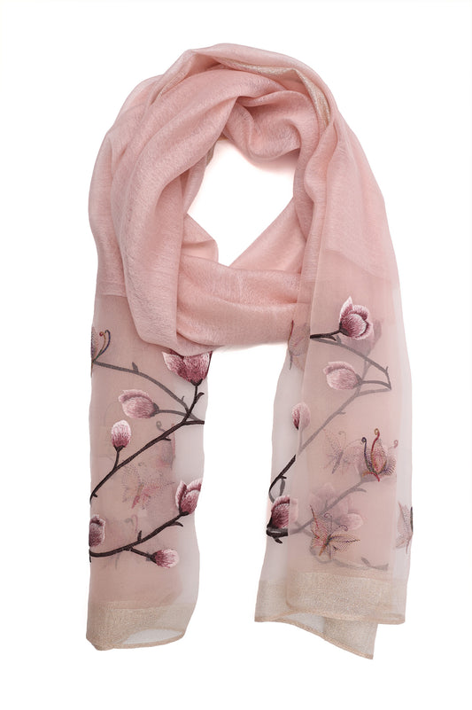 DELUXE EMBROIDERED STOLE-PINK
