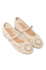 BLOSSOM BREEZE FLAT-BEIGE
