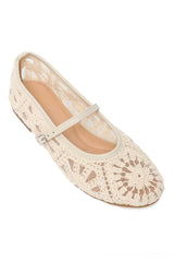 BLOSSOM BREEZE FLAT-BEIGE
