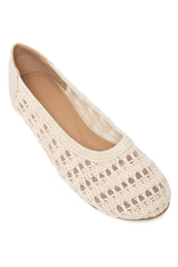 PETAL LOUNGE FLAT-BEIGE
