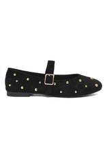 RHYTHMIC STUD FLAT-BLACK