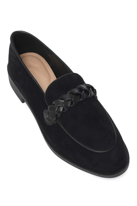 NOBLE FUSION LOAFER-BLACK