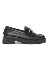 CLASSIC CHAIN LOAFER-BLACK