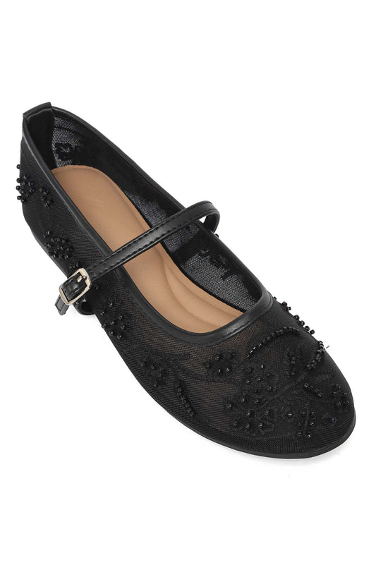 DREAMWEAVE DAISY FLAT-BLACK