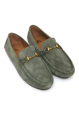 TUSCAN BIT LOAFER – CLASSIC SUEDE-OLIVE