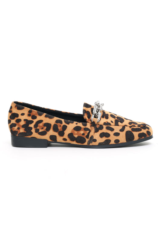 ANIMAL PRINT LOAFERS-LEOPARD