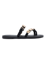 CASUAL ELEGANT SLIDE-BLACK