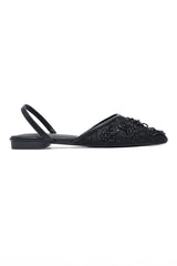 SLINGBACK BALLERINAS-BLACK