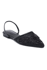 SLINGBACK BALLERINAS-BLACK