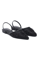 SLINGBACK BALLERINAS-BLACK