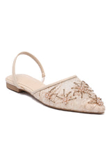 SLINGBACK BALLERINAS-BEIGE