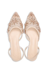 SLINGBACK BALLERINAS-BEIGE