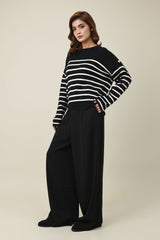 IVY SOFT FRONT BOTTOM-BLACK