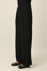 WIDE RELAX TROUSER-BLACK