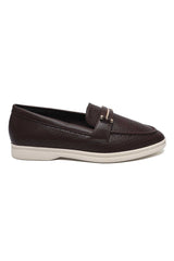 RAYLON MODERN BAR LOAFER-COFFEE