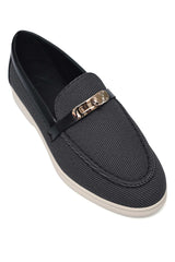 EXECUTIVE PERFORATED LOAFER-BLACK