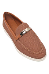 EXECUTIVE PERFORATED LOAFER-CAMEL