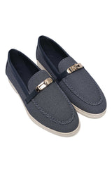 EXECUTIVE PERFORATED LOAFER-NAVY