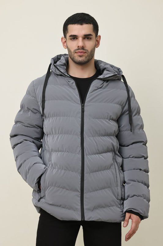 STORMGUARD PUFFER JACKET-GREY
