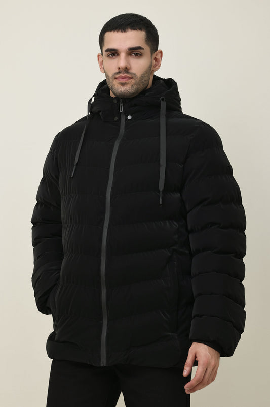 STORMGUARD PUFFER JACKET-BLACK
