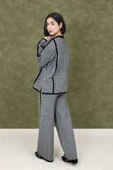 VERSALAYER CASUAL CO-ORD SET-BLACK