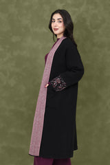 ORNATE EASE SWEATER-BLACK