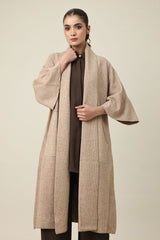 DIVINE CLOUD LONG SWEATER-KHAKI