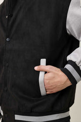 CAMPUS STANCE JACKET-BLACK