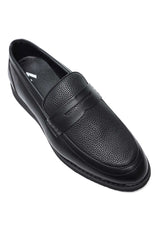ROYAL MOC TOE LOAFERS-BLK