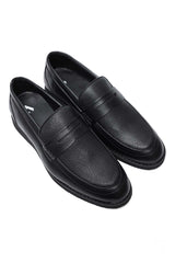 ROYAL MOC TOE LOAFERS-BLK
