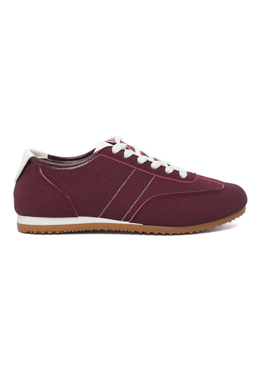 TRACK PACE SNEAKER-MAROON