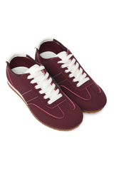 TRACK PACE SNEAKER-MAROON