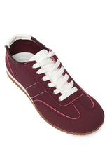 TRACK PACE SNEAKER-MAROON