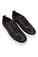 NOVA LACE SNEAKER-COFFEE